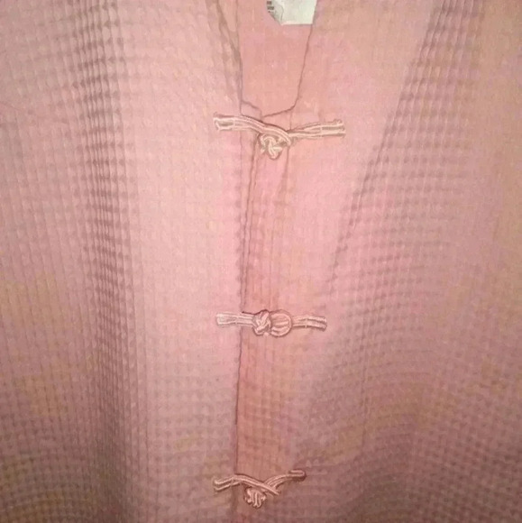 NWT Women's Copacabana Petal Pink Sleeveless Cover Blouse Size S Style #54077 - Picture 2 of 6